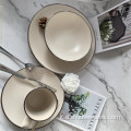 16/24 PCS Hotel Ristorante Tableware Set in porcellana ceramica